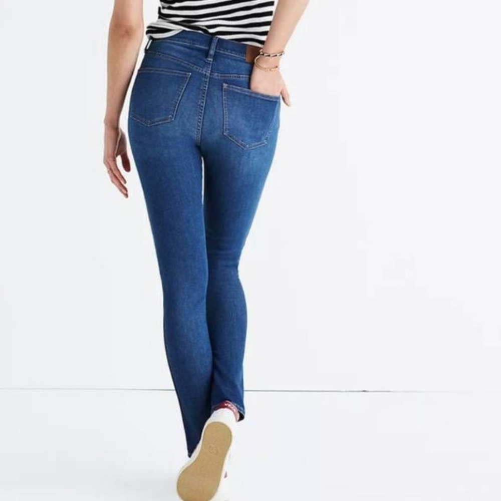 Madewell Skinny Skinny Ankle High Riser Jeans - Picture 2 of 12
